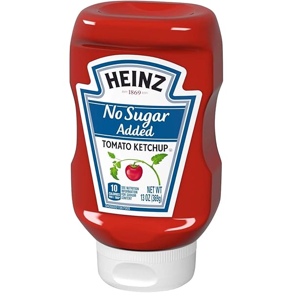 Amazon.co.jp: Heinz Tomato Ketchup No Sugar Added 13oz 低糖